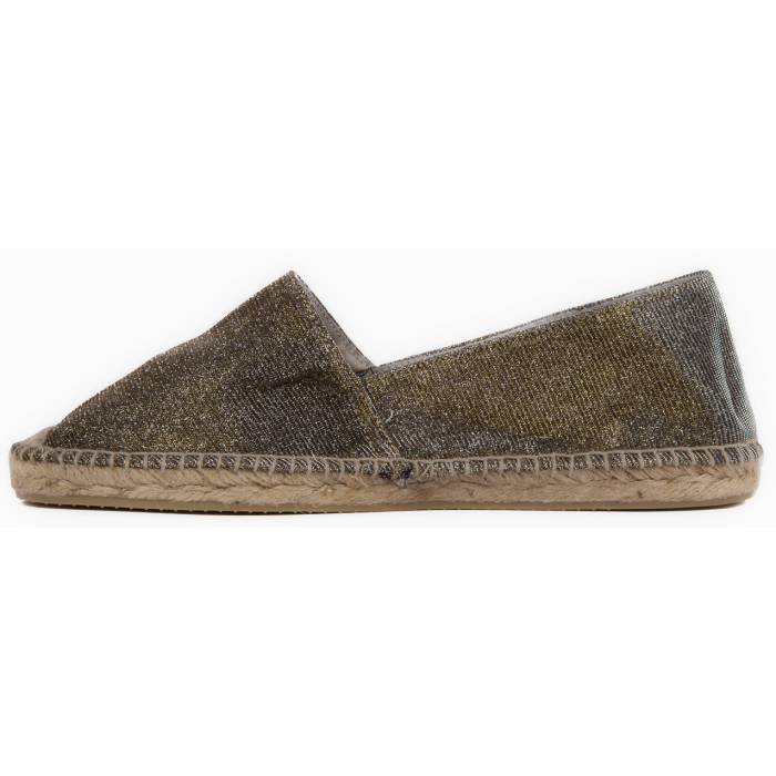 Espadrillas lamè cangiante