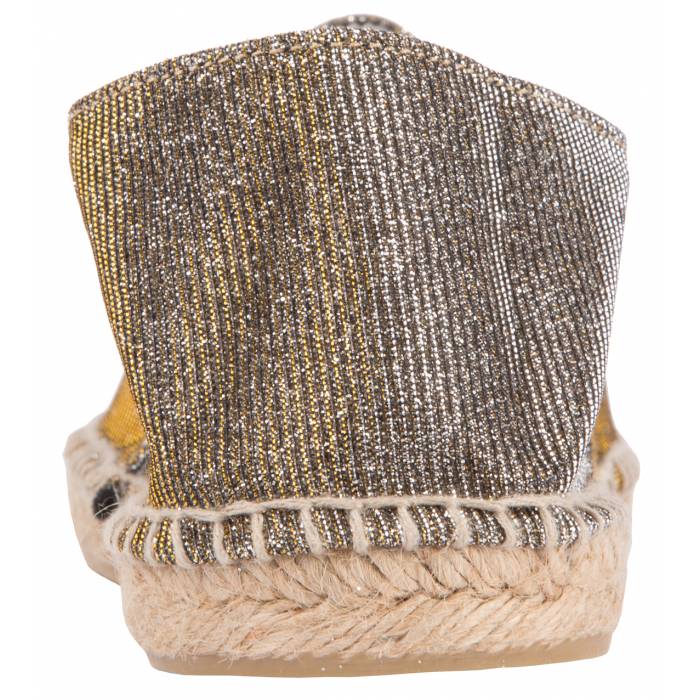 Espadrillas lamè cangiante