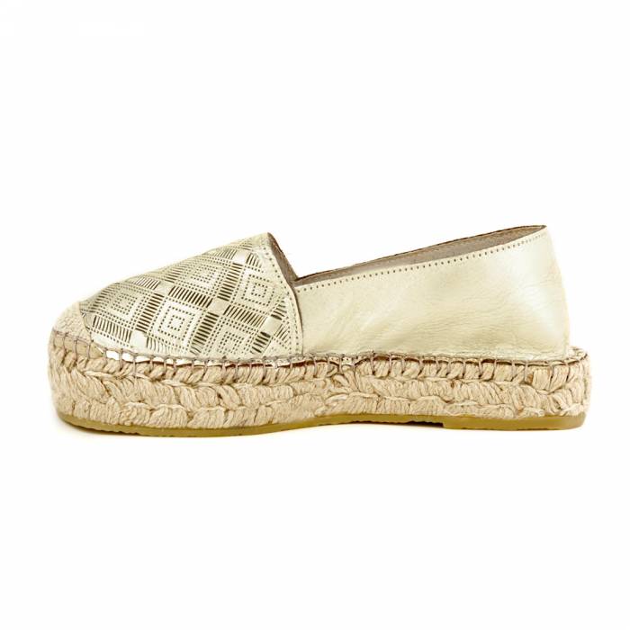 Espadrillas Zels Lamè