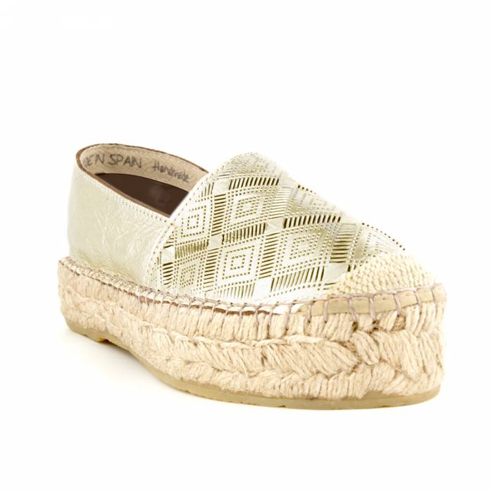 Espadrillas Zels Lamè