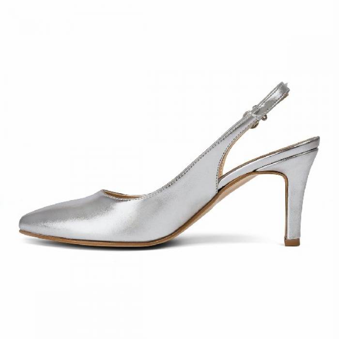 Scarpe con deals tacco grigio perla