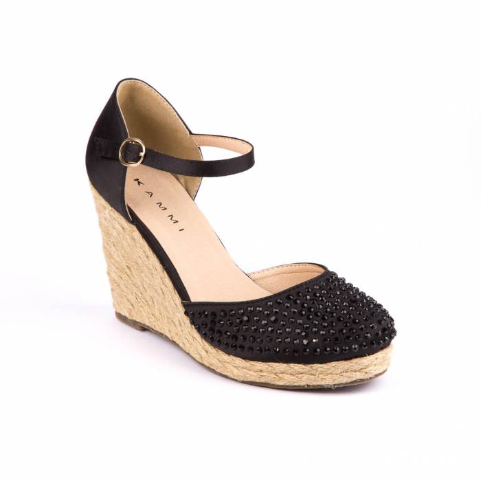 Zeppa con strass